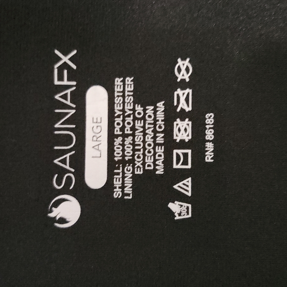 SaunaFX Men's Slimming Sauna Vest -L - Picture 4 of 5